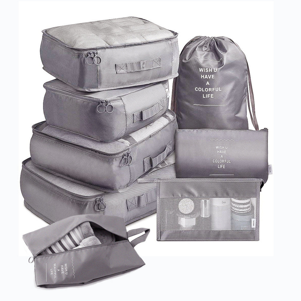 Travel Packing Cubes — 6 or 8 Piece Set