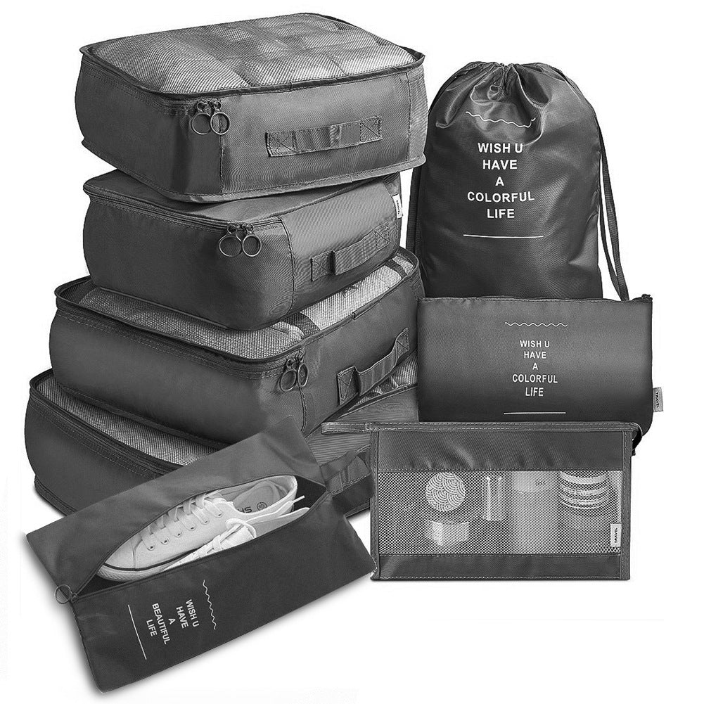 Travel Packing Cubes — 6 or 8 Piece Set