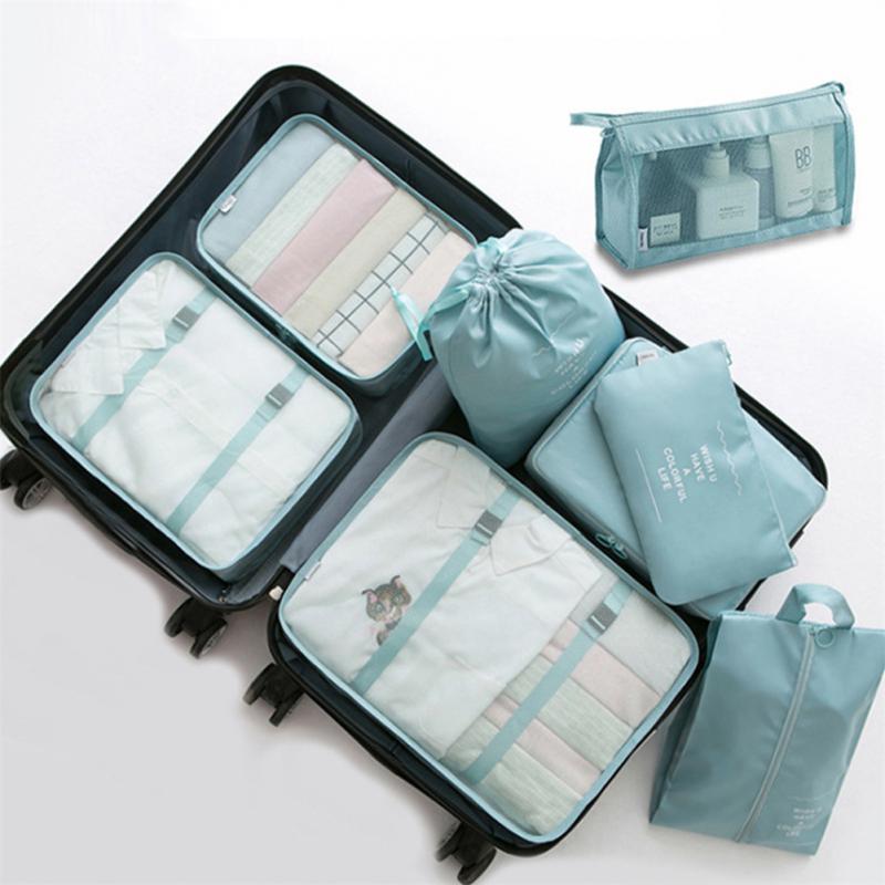 Travel Packing Cubes — 6 or 8 Piece Set