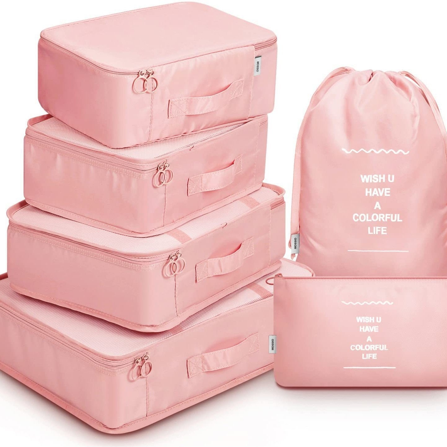Travel Packing Cubes — 6 or 8 Piece Set