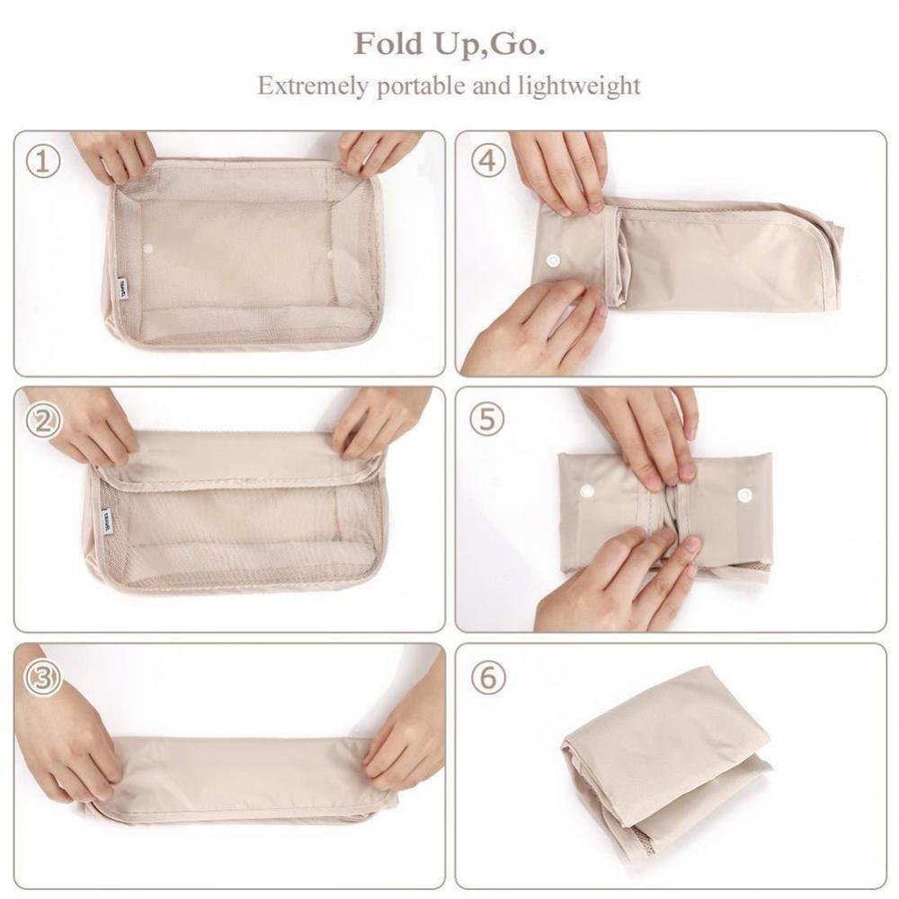 Travel Packing Cubes — 6 or 8 Piece Set